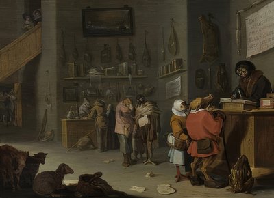 تكلف الخلافات حول بقرة واحدة أخرى على الأقل (من يقاضي بقرة؟). 1629 بواسطة كورنيليس سفتيلفين