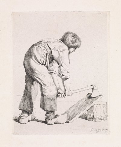 الجناح الرابع من The Log Splitter (عنوان السلسلة) بواسطة كورنيليس شتيفيلار