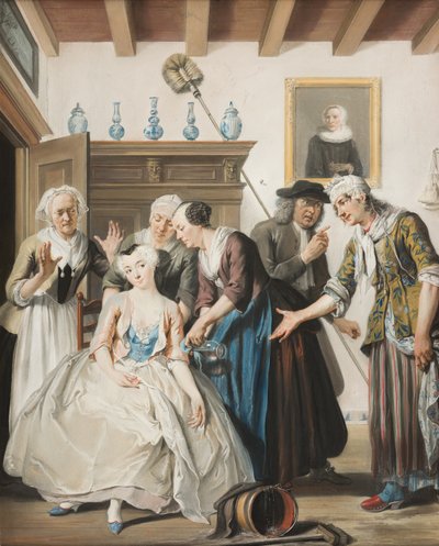 اكتشاف جان كلاس 1738 بواسطة كورنيليس تروست