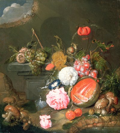 حياة ساكنة بواسطة Cornelis de Heem