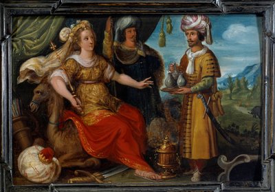 أربعة أجزاء من العالم: آسيا. رسم كورنيليس دي بيليور (1607-1671) ، المدرسة الفلمنكية بواسطة كورنيليس دي آي بيليور
