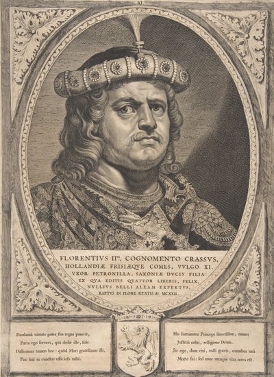 فلوريس الثاني من سلسلة Counts and Countesses of Holland و Zeeland و West Frisia ، بواسطة كورنيليس دي فيشر