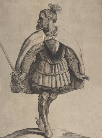 Svevus ، من سلسلة Peplus ، sive Gothorum ، Heruolorum ... ، 1650. بواسطة كورنيليس دي فيشر