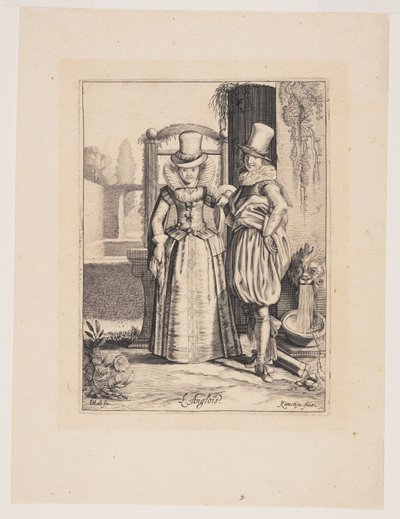 الأنجلويون (الإنجليز) بواسطة Cornelis van Kittensteyn