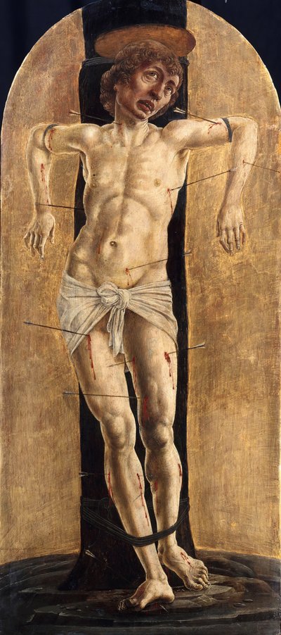 القديس سيباستيان ، حوالي 1484 بواسطة Cosimo Tura