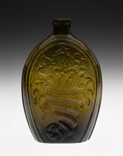 Figured Flask بواسطة أعمال كوفنتري للزجاج