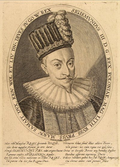 سيجيسموند الثالث فاسا ، ملك بولندا ، كاليفورنيا. 1600 بواسطة Crispijn van de Passe the Elder