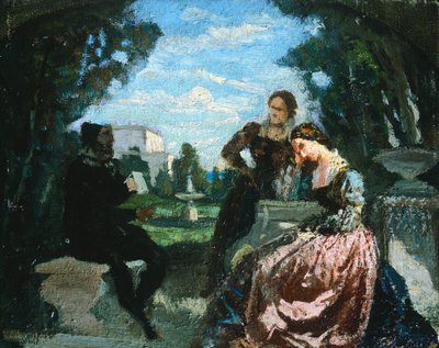 Torquato Tasso و Eleonora d'Este ، بقلم كريستيانو بانتي بواسطة كريستيانو بانتي