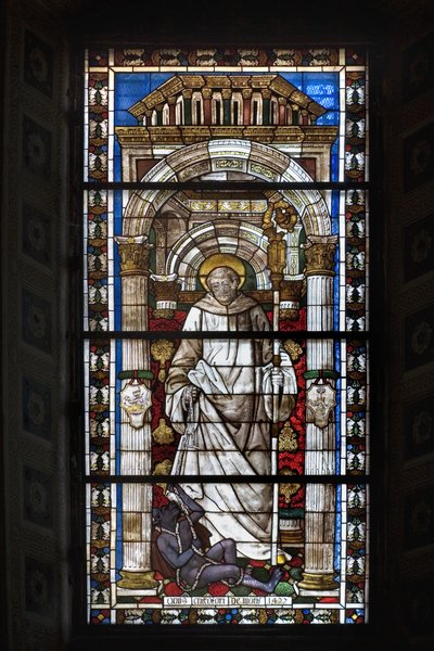 Saint Bernard (stained glass) بواسطة كريستوفورو دي موتيس