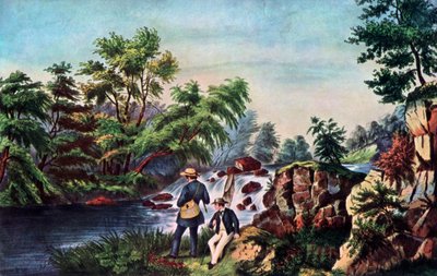 تروت ستريم ، 1852. بواسطة كوريير وآيفز