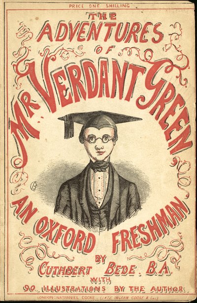 صورة توضيحية لمغامرات السيد Verdant Green An Oxford Freshman بواسطة كوثبرت بيدي