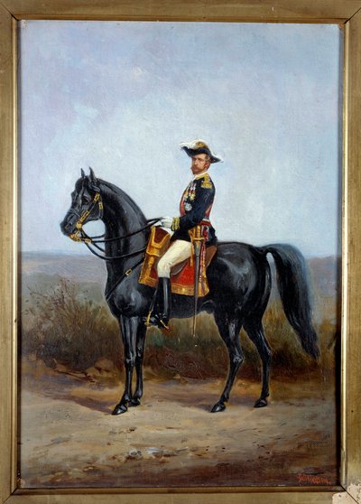 صورة الفروسية للجنرال جورج بولانجر (1837-1891) ، رسم سياسي رسم دانيال ألكسندر ويليامسون (1822-1903) القرن التاسع عشر صن. 0،36 × 0،25 م باريس ، متحف كارنافاليت بواسطة دانيال الكسندر ويليامسون