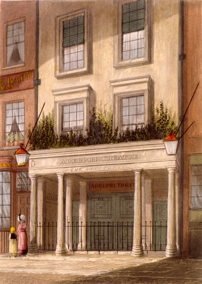 مسرح سان باريل ، 1826 بواسطة دانيال هافيل