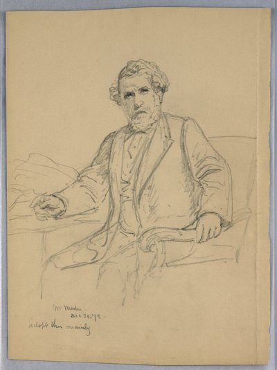 رسم، تشارلز ج. مارتن ل، 20 ديسمبر 1878 بواسطة دانييل هنتنغتون