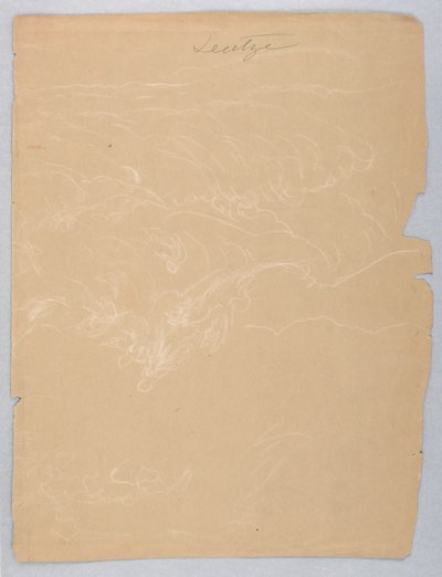 رسم، غيوم، حوالي عام 1840 بواسطة دانييل هنتنغتون