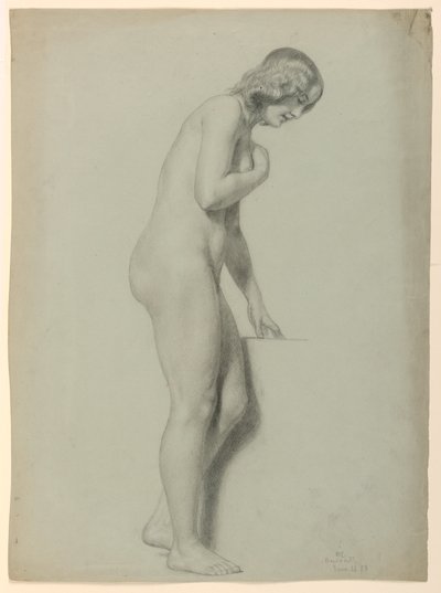 رسم، أنثى عارية، 1858 بواسطة دانييل هنتنغتون
