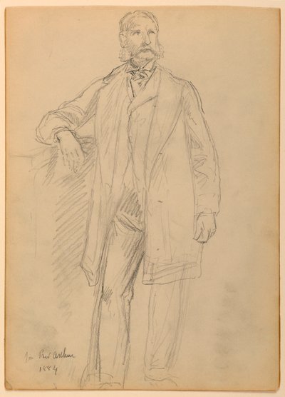 رسم، الرئيس تشيستر أ. أرث، 1884 بواسطة دانييل هنتنغتون