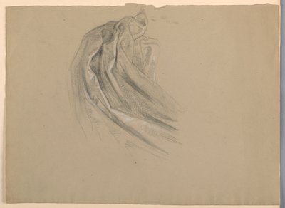 رسم، دراسة لـ "المجدلية"، د، 1852 بواسطة دانييل هنتنغتون