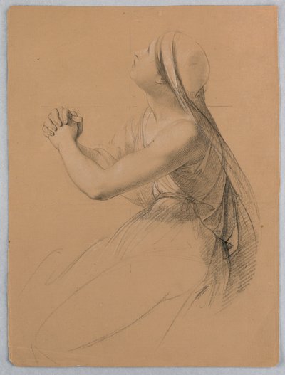 رسم، دراسة لـ "شركة ت، 1844 بواسطة دانييل هنتنغتون