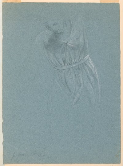 رسم، دراسة لـ "حلم الرحمة"، 1857 بواسطة دانييل هنتنغتون