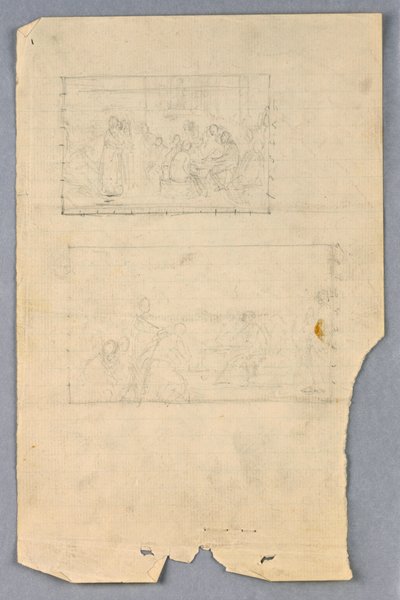 رسم، دراسة ل "المجموعة العلمية"، 1858 بواسطة دانييل هنتنغتون