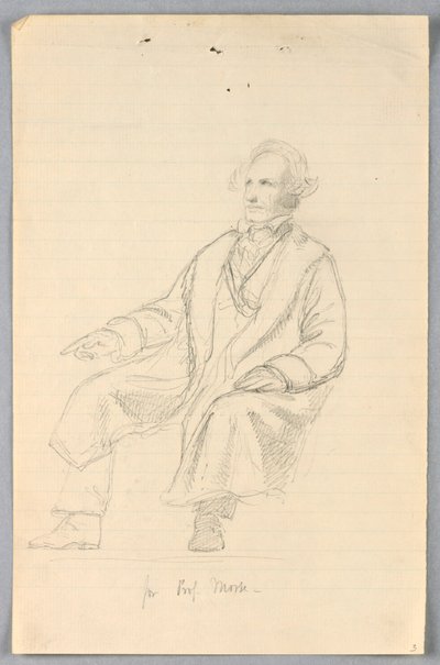 رسم، دراسة ل "المجموعة العلمية"، 1858 بواسطة دانييل هنتنغتون