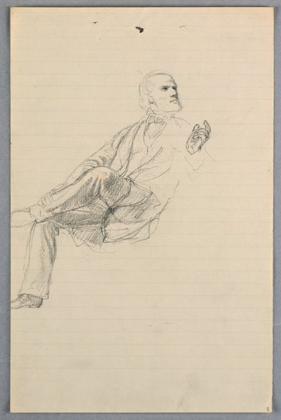 رسم، دراسة ل "المجموعة العلمية"، 1858 بواسطة دانييل هنتنغتون