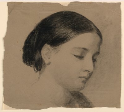رسم، زوجة الفنان صوفي، 1853 بواسطة دانييل هنتنغتون