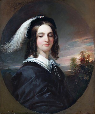 ماري إنمان ، 1844. بواسطة دانييل هنتنغتون