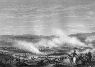 معركة فيتوريا ، 21 يونيو 1813 c1857. بواسطة دانيال جون باوند