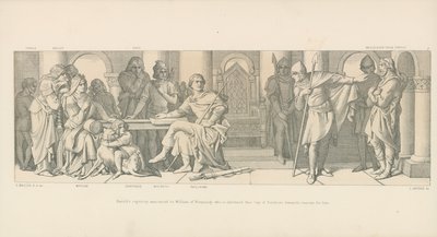 أعلن أسر أسر هارولد إلى ويليام نورماندي ، الذي أُبلغ أن جاي من بونتيو يطلب فدية له بواسطة دانيال ماكليز