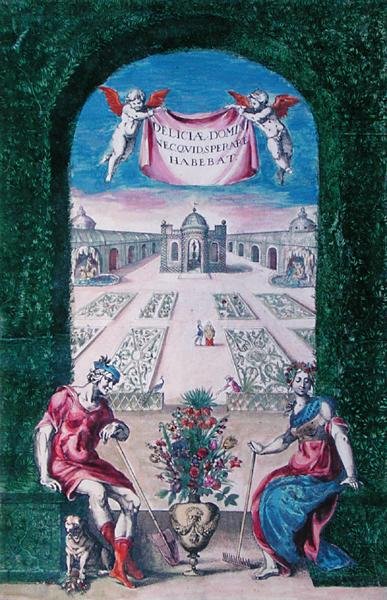 كتاب نباتات 1627 (نقش ملون) بواسطة دانيال رابيل