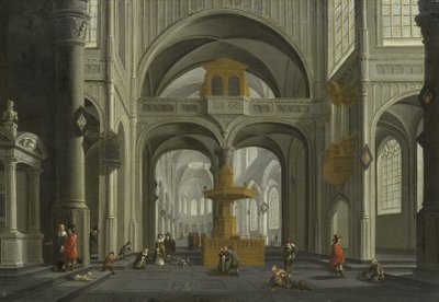 داخل الكنيسة بواسطة Daniel de Blieck