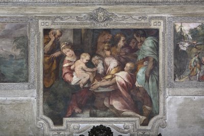 العشق من المجوس ، حوالي 1620 (جصية) بواسطة دانييلي كريسبى
