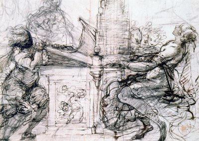 سانت سيسيل أو سيسيليا ، c1598-1630 بواسطة دانييلي كريسبى