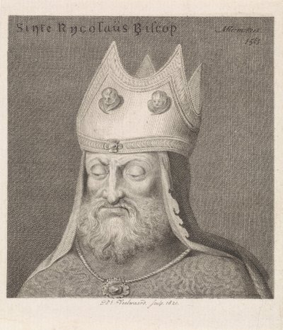 صورة لأسقف Sinte Rycolaüs Biscop (العنوان على الكائن) بواسطة دانيال فيلوارد (أنا)