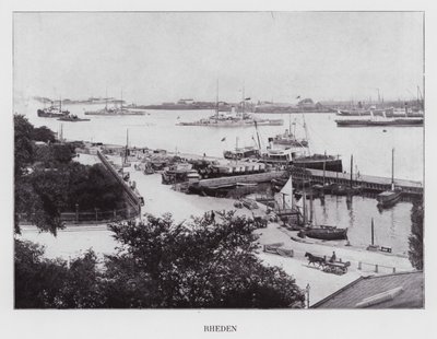 Kjobenhavn / كوبنهاغن: Rheden (b / w photo) بواسطة المصور الدنماركي