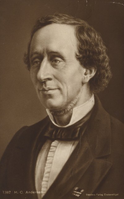 هانز كريستيان أندرسن (1805-1875) ، مؤلف وشاعر دنمركي بواسطة المدرسة الدنماركية