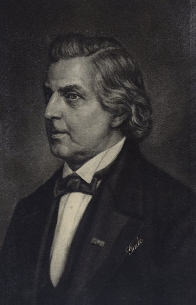 نيلز فيلهلم جيد ، ملحن دانماركي ، موصل ، عازف كمان ، أورجانيك ومعلم (1817-1890) بواسطة المدرسة الدنماركية