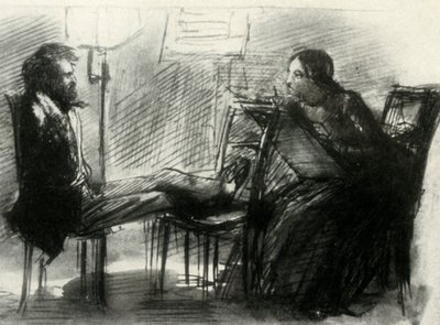 إليزابيث سيدال رسم روسيتي ، 1853 ، 1947. بواسطة دانتي جابرييل تشارلز روسيتي