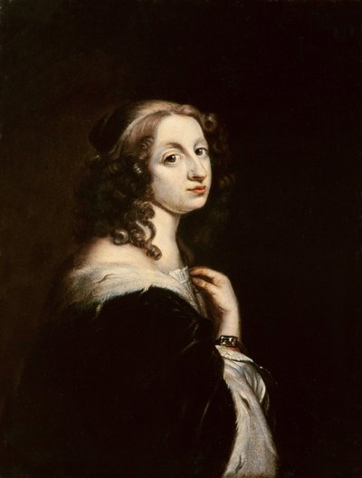 كريستينا ، ملكة السويد ، c.1650 (زيت على النحاس) بواسطة David Beck