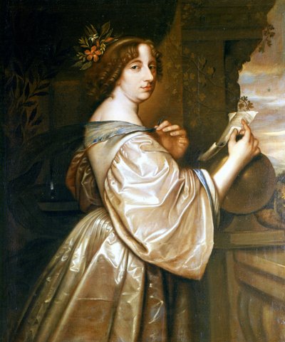 صورة للملكة كريستين ملكة السويد (1626-1689). لوحة لديفيد بيك ، محفوظة في قلعة جريبشولم. بواسطة ديفيد بيك