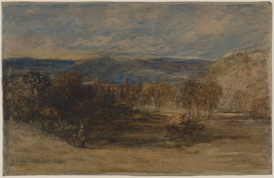 دير بولتون ، ج. أواخر 1840s-1857. بواسطة ديفيد كوكس