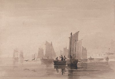 الصيد قبالة هاستينغز بواسطة David Cox