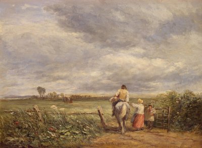 الذهاب إلى هايفيلد ، 1853. بواسطة ديفيد كوكس الأكبر