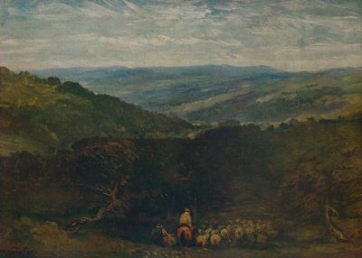 في الحديقة ، بولتون بريدج ، c1852 بواسطة ديفيد كوكس الأكبر
