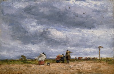 ذا كروس رودز ، 1850. بواسطة ديفيد كوكس الأكبر