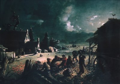 قشر الذرة ، كاليفورنيا. 1863-64. بواسطة ديفيد جيلمور بليث