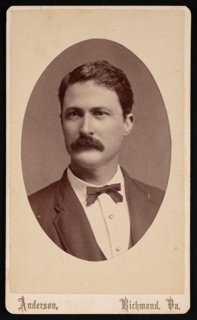 صورة لجورج واشنطن كوستيس لي 1832-1913 ، 1876. بواسطة ديفيد هـ. أندرسون