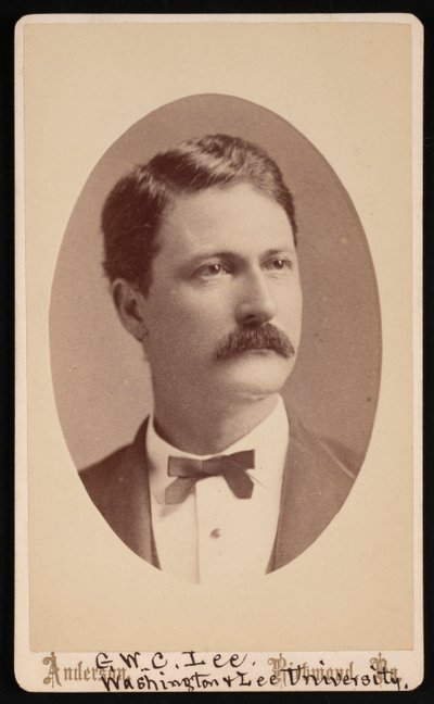 صورة لجورج واشنطن كوستيس لي 1832-1913 ، 1876. بواسطة ديفيد هـ. أندرسون